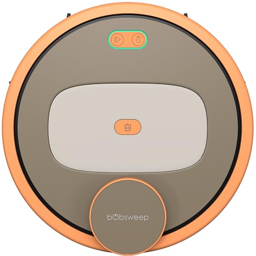 bObsweep PetHair Appetite Robot Vacuum Cleaner and Mop
