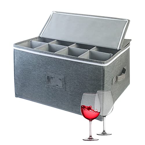 Boczif Wine Glass Storage Cases