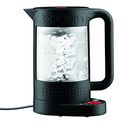 Bodum Electric Double Wall Kettle with Temp Control, 1.1L, Black