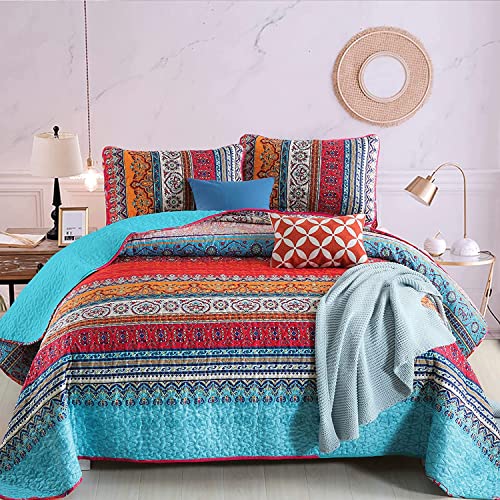 Boho Quilt Set Full Size