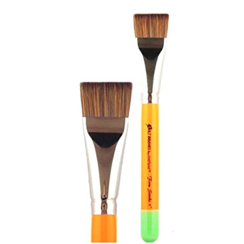 BOLT Face Painting Brushes by Jest Paint - FIRM 1" Stroke