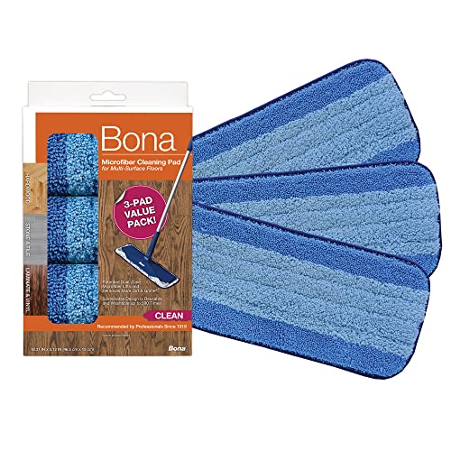 Bona Microfiber Cleaning Pad - Value 3-Pack