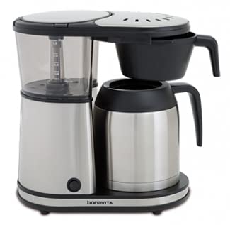 Bonavita Connoisseur 8 Cup Drip Coffee Maker Machine, One-Touch Pour Over Brewer w/Thermal Carafe