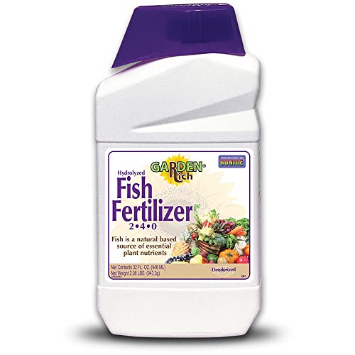 Bonide Fish Fertilizer: Natural Source for Plant Growth