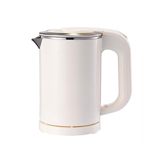 BonNoces 0.5L Stainless Steel Travel Kettle - Fast Boil & Cool Touch