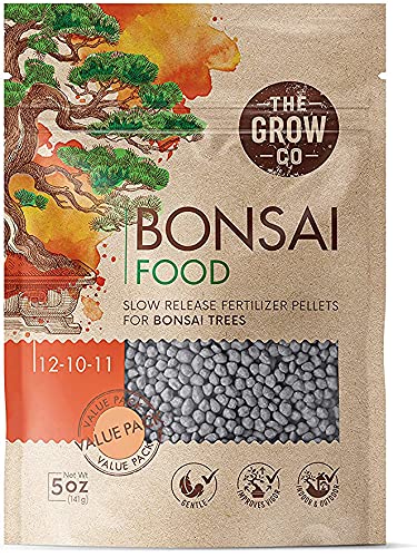The Grow Co Bonsai Fertilizer - Gentle Slow Release Plant Food 5 oz