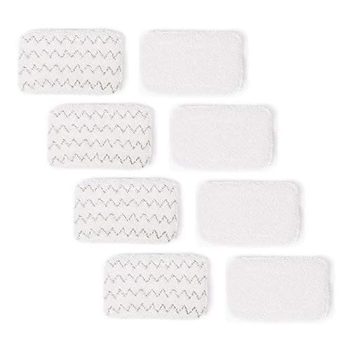 Bonus Life Steam Mop Pads - Compatible with Bissell Symphony Steam Mop - 8 Pack