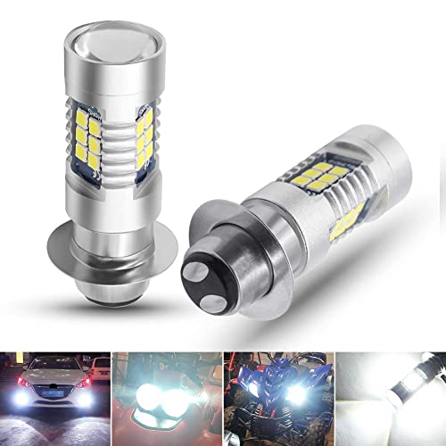 BOODLED Motorcycle LED Headlight Bulbs 1600 Lumens - 2 Pack