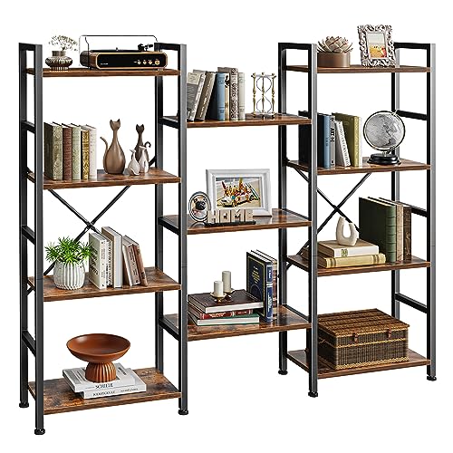 Bookcase with 11 Open Display Shelves