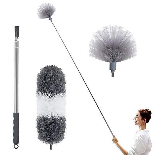 BOOMJOY Cobweb Duster with Extension Pole