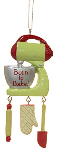Born to Bake Stand Up Mixer Ornament