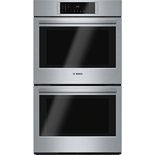 Bosch HBL8651UC 800 30" Stainless Steel Electric Double Wall Oven - Convection