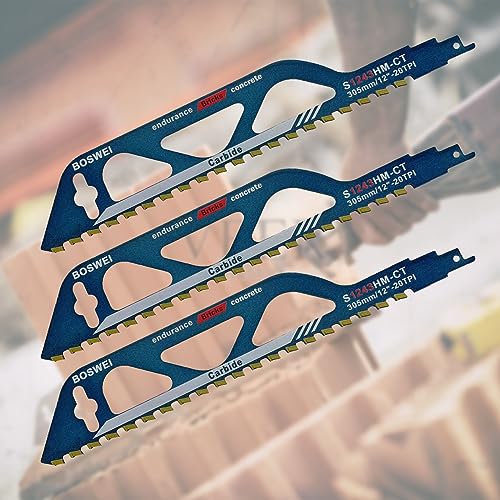 BOSWEI 12-inch Saw Blades - High-Performance Demolition Masonry Cutters