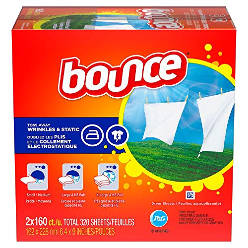 Bounce Dryer Sheets (320 ct.) SCS - Control Static Cling and Provide Long-lasting Freshness