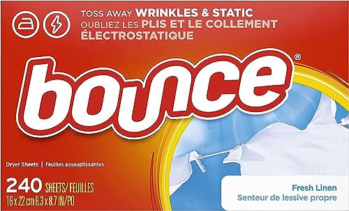 Bounce Dryer Sheets - Fresh Linen Scent