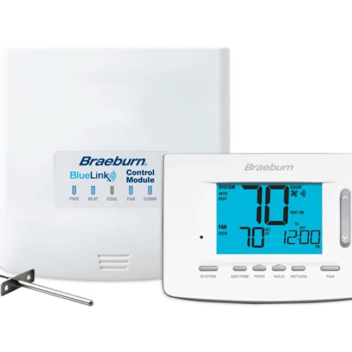 Braeburn 7500 Wireless Kit 7: 5-2 Day or Non-Programmable Thermostat
