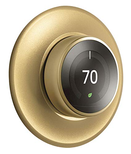Brass Wall Plate for Nest Thermostat