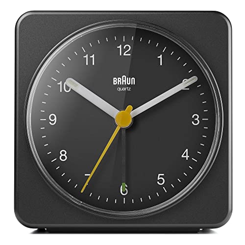 Braun Classic Analogue Clock with Snooze and Light