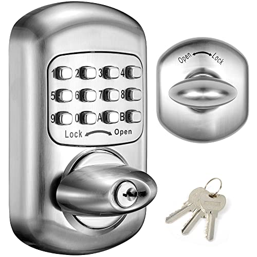 Bravex Keyless Deadbolt Keypad Entry Door Lock
