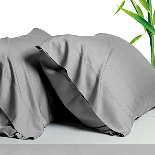 Breathable Bamboo Pillowcases Set of 2-Pack for Hot Sleepers