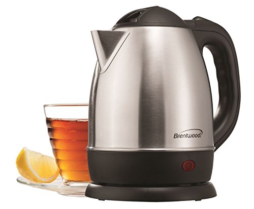Brentwood 1.2L Stainless Steel Tea Kettle