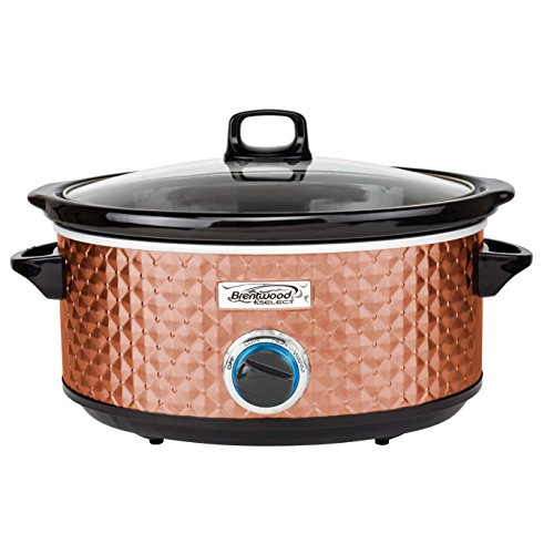 Brentwood Select 7-Quart Copper Slow Cooker