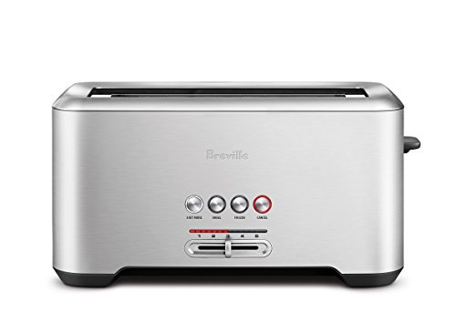 WHALL Long Slot Toaster 4 Slice Brushed Stainless Steel Toaster, 7 Toa –  Whall