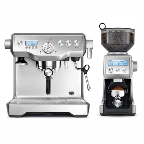 Breville Dynamic Duo Espresso Machine and Grinder Pro Package