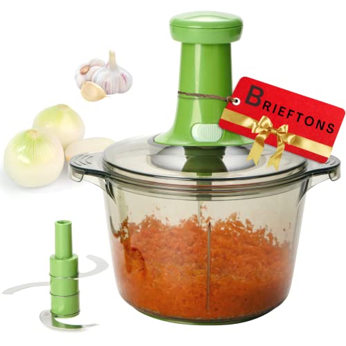 Brieftons Express Food Chopper: Quick and Efficient Manual Chopper