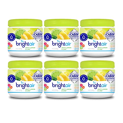 Bright Air Solid Air Freshener, Zesty Lemon and Lime Scent
