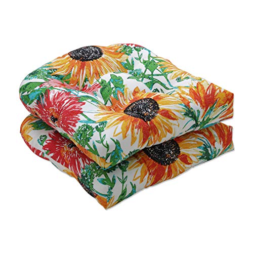 Bright Floral Seat Cushion