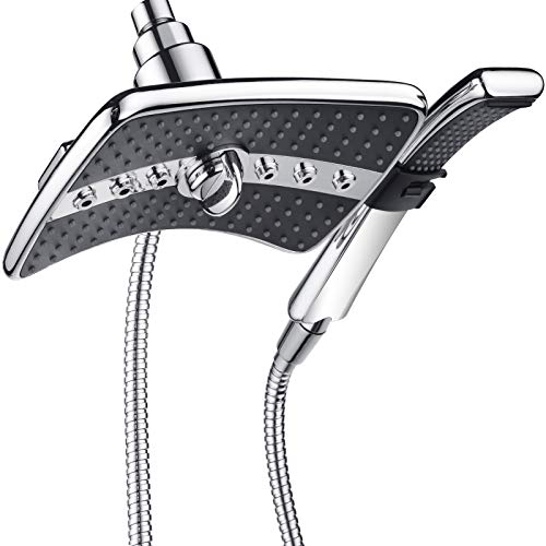 BRIGHT SHOWERS Dual Shower Head Combo