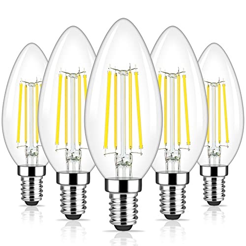 Pack of 5 Brightever E12 60W LED Daylight White Bulbs