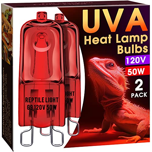 Briignite G9 Reptile Heat Lamp Bulbs