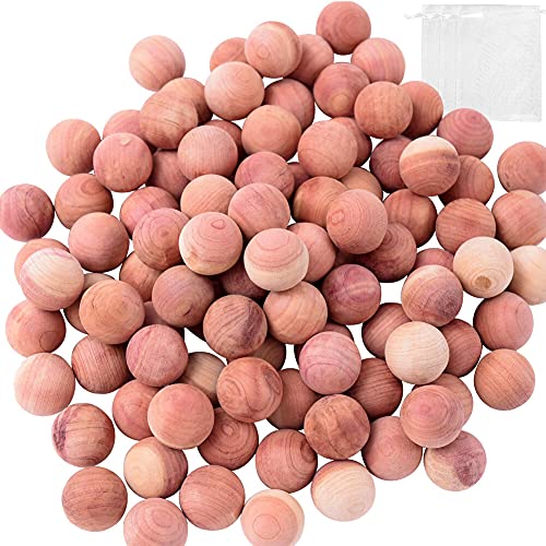 Brite Cedar Balls for Clothes Storage, 100pc