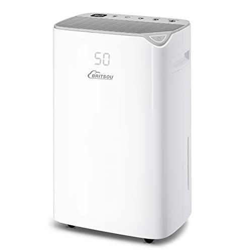 BRITSOU Dehumidifier for Large Spaces with Intelligent Humidity Control