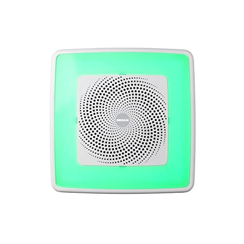 Broan-NuTone ChromaComfort Bathroom Exhaust Fan with Bluetooth Speaker and LED Light