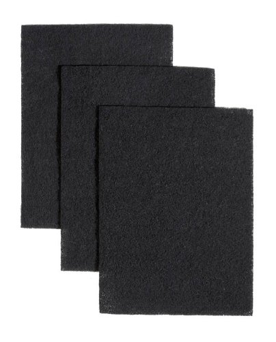 Broan-NuTone Non-Duct Charcoal Filter Pads, 7.75" x 10.5", Set of 3