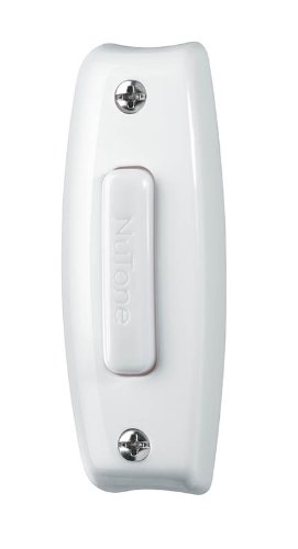 White Lighted Rectangular Doorbell Kit for Home