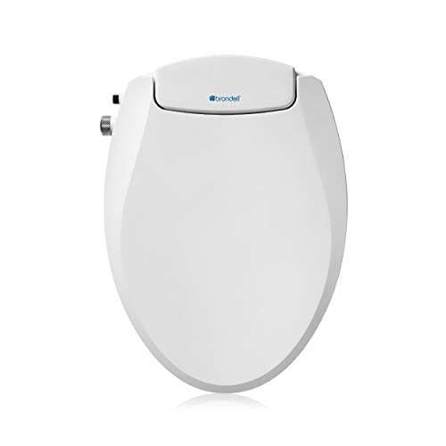 SAMODRA Non-Electric Bidet Toilet Seat, White Quiet-Close Toilet Seat with  Self-Cleaning Dual Nozzles (Rear/Feminine Wash) Bidet, Water Pressure  Control & Easy to Install, Fit Elongated Toilet 