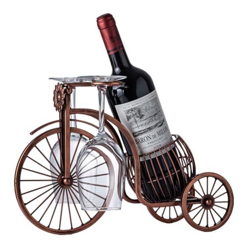 Bronze Bicycle Wine Rack