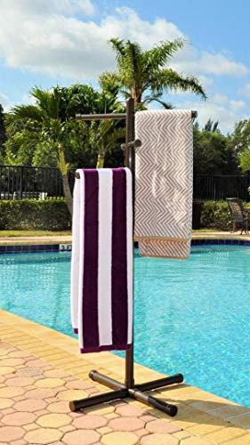 Bronze Premium Extra Tall Towel Tree Outdoor PVC