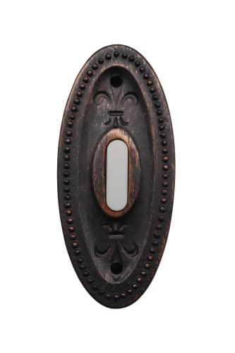 Bronze Traditional Oval Doorbell