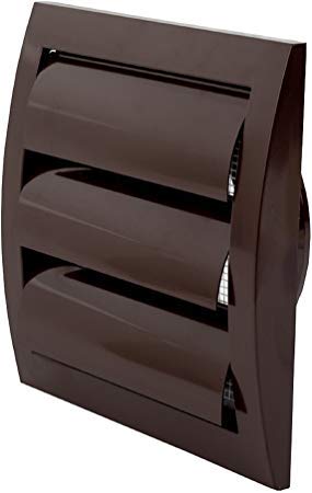 Brown Exhaust Hood Vent 4'' Inch with Pest Guard