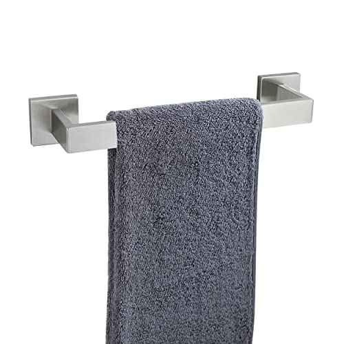 SUNTECH Hand Towel Holder/Towel Ring - Self Adhesive Towel Bar for Kitchen  and Bathroom No Drilling
