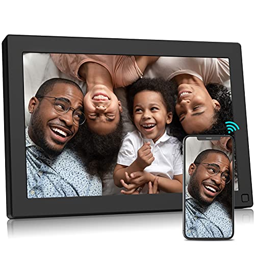 BSIMB 10.1 Inch WiFi Digital Photo Frame: Smart and Touch-Screen