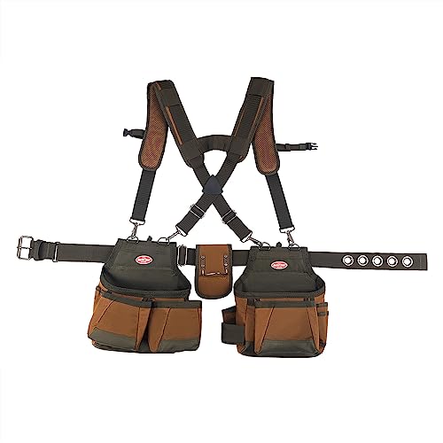Bucket Boss AirLift Tool Belt with Suspenders