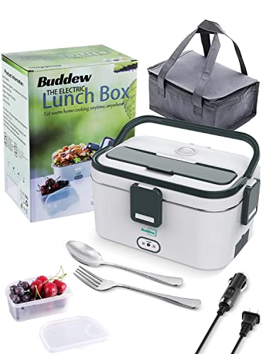 Buddew Electric Lunch Box 3 in 1 Food Heater