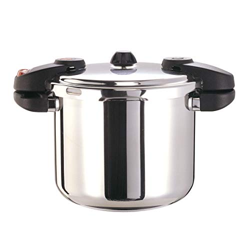Buffalo 8 Qt Stainless Steel Pressure Cooker