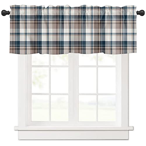 Buffalo Plaid Kitchen Valances - Casual Elegance for Your Home
